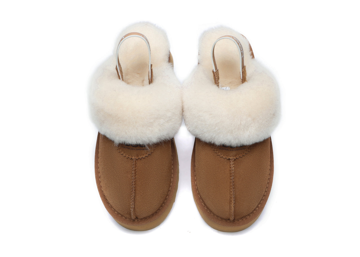 UGG Slippers Women Removable Strap Slingback Platform Waffle