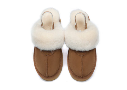 UGG Slippers Women Removable Strap Slingback Platform Waffle