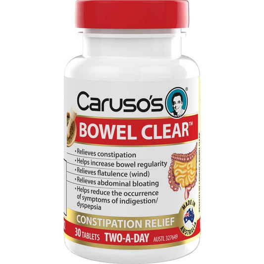 Caruso's Bowel Clear (30 Tablets)