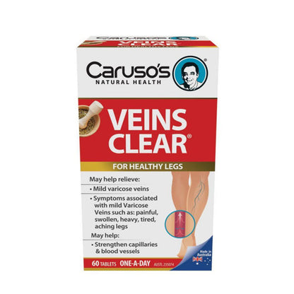 Caruso's Veins Clear (60 Tablets)