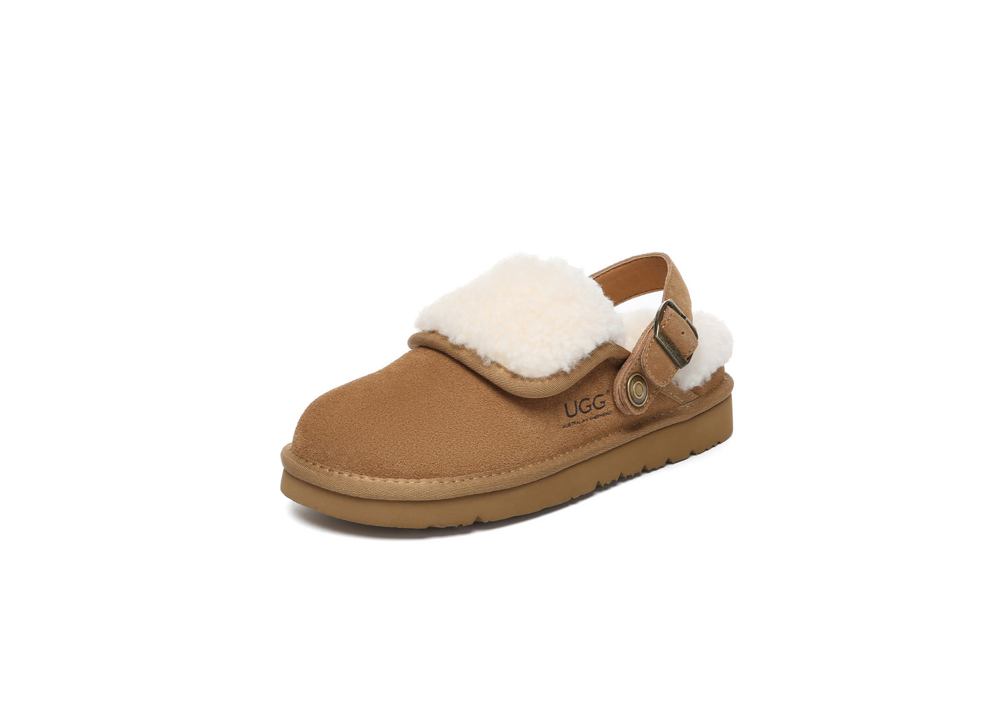 Buckle Strap UGG Slippers Tenley