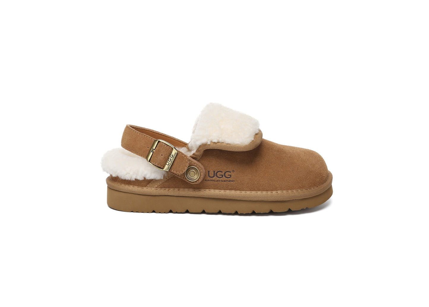Buckle Strap UGG Slippers Tenley