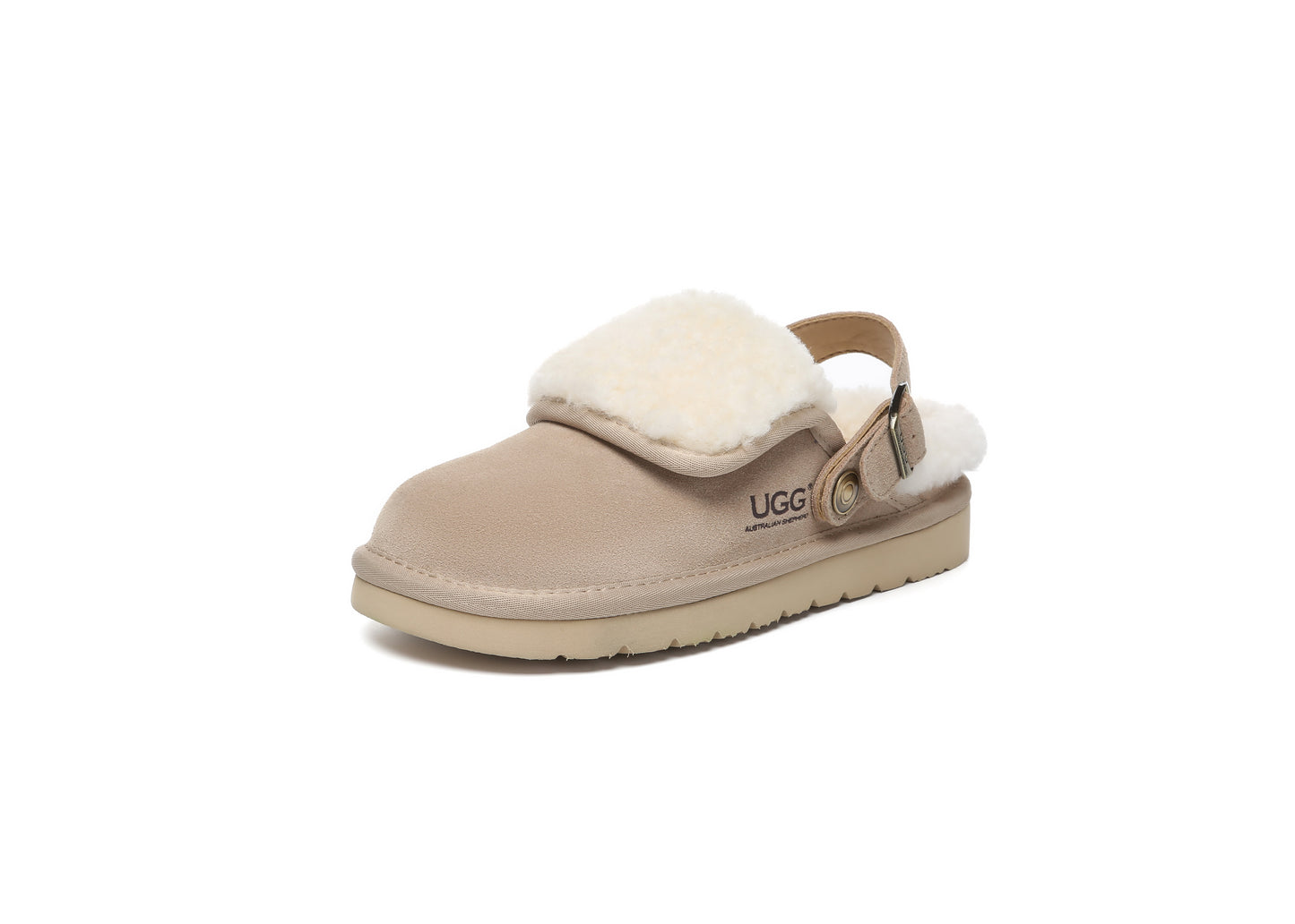 Buckle Strap UGG Slippers Tenley