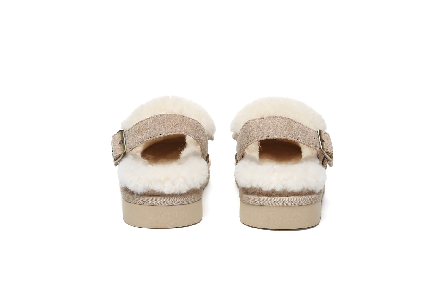 Buckle Strap UGG Slippers Tenley