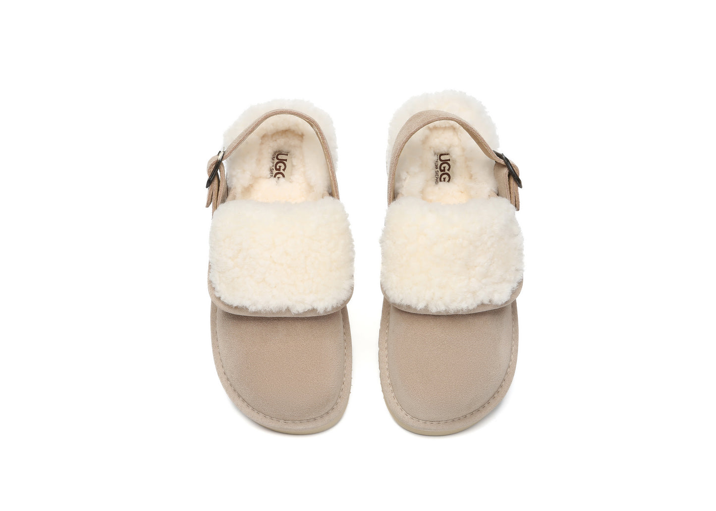 Buckle Strap UGG Slippers Tenley