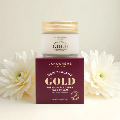 Lanocreme New Zealand Gold Premium Placenta Face Cream