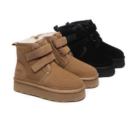 UGG Platform Boots Women Hook And Loop Lightweight Vigour