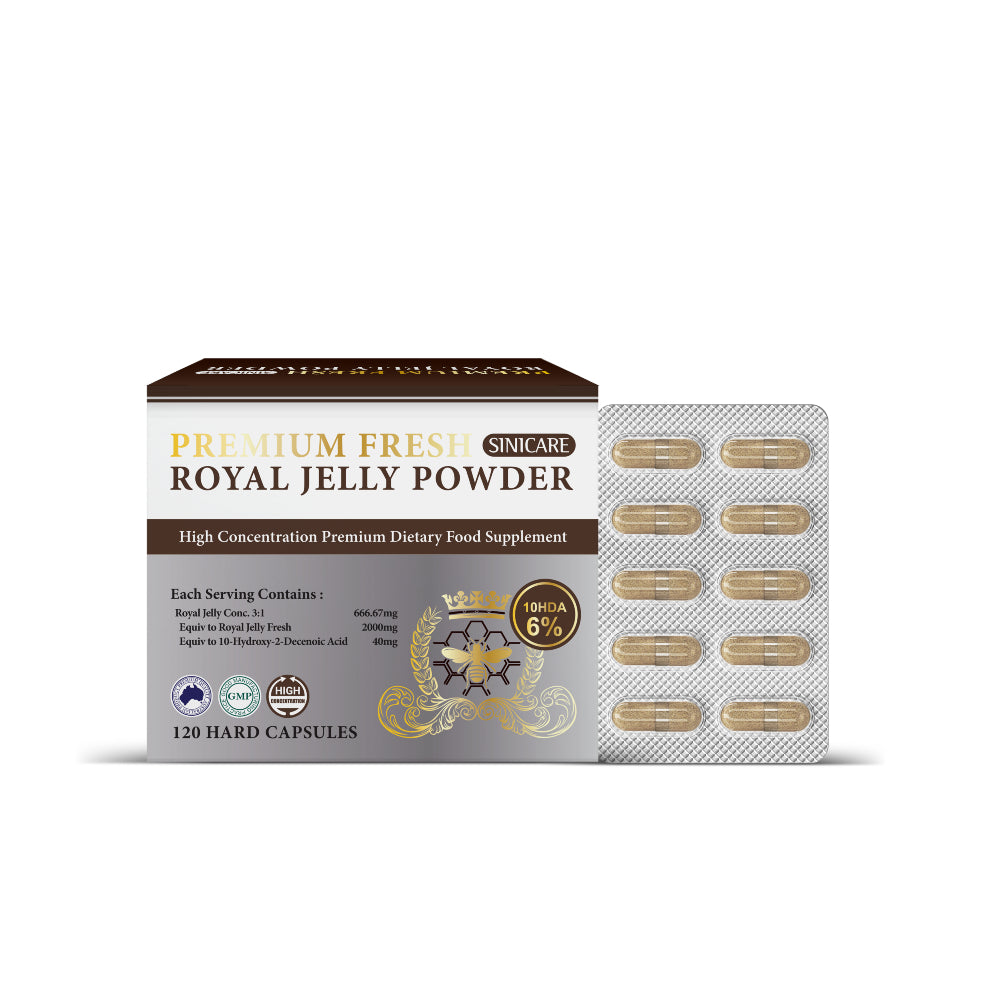 Sinicare Royal Jelly Powder 120 Capusles